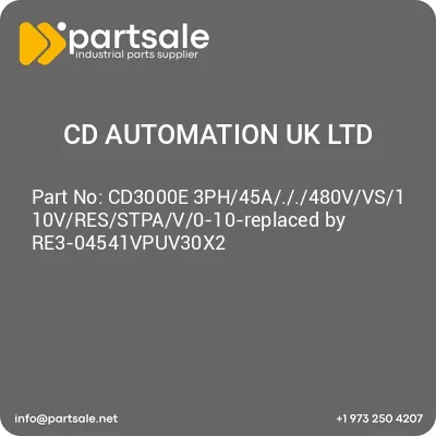 cd3000e-3ph45a480vvs110vresstpav0-10-replaced-by-re3-04541vpuv30x2