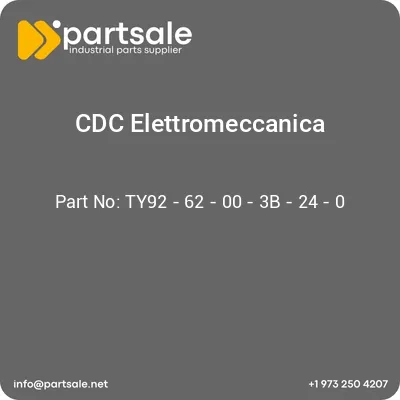 cdc-elettromeccanica-ty92-62-00-3b-24-0