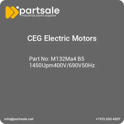 ceg-electric-motors-m132ma4-b5-1450upm400v690v50hz