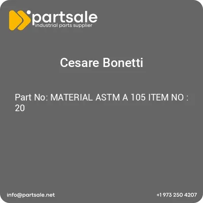 material-astm-a-105-item-no-20