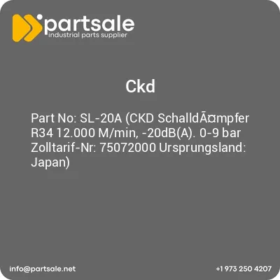 sl-20a-ckd-schalldampfer-r34-12000-mmin-20dba-0-9-bar-zolltarif-nr-75072000-ursprungsland-japan