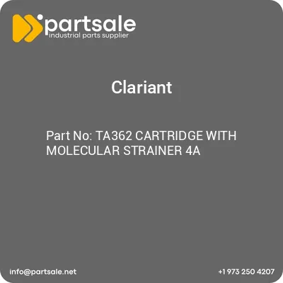 clariant-ta362-cartridge-with-molecular-strainer-4a
