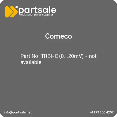 comeco-trbi-c-020mv-not-available