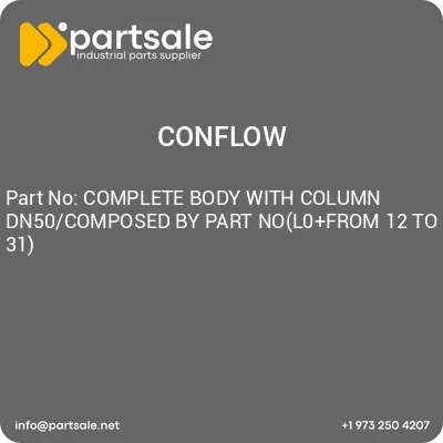 complete-body-with-column-dn50composed-by-part-nol0from-12-to-31