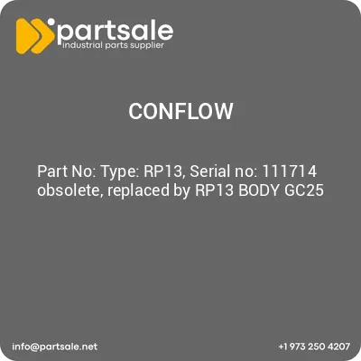 conflow-type-rp13-serial-no-111714-obsolete-replaced-by-rp13-body-gc25