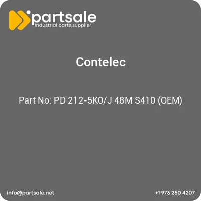 contelec-pd-212-5k0j-48m-s410-oem