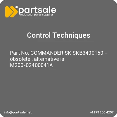 commander-sk-skb3400150-obsolete-alternative-is-m200-02400041a