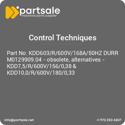 kdd603r600v168a50hz-durr-m012990904-obsolete-alternatives-kdd75r600v156038-kdd100r600v180033