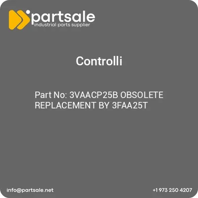 3vaacp25b-obsolete-replacement-by-3faa25t