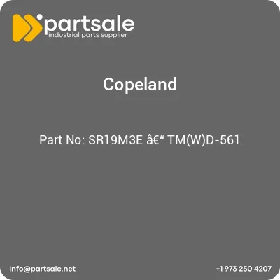 copeland-sr19m3e-a-tmwd-561