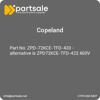 copeland-zpd-72kce-tfd-433-alternative-is-zpd72kce-tfd-422-400v