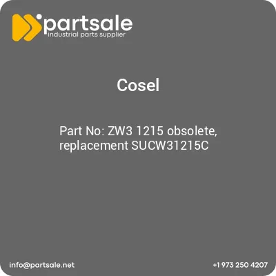cosel-zw3-1215-obsolete-replacement-sucw31215c