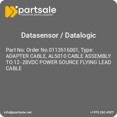 order-no0113516001-type-adapter-cable-al5010-cable-assembly-to-12-28vdc-power-source-flying-lead-cable