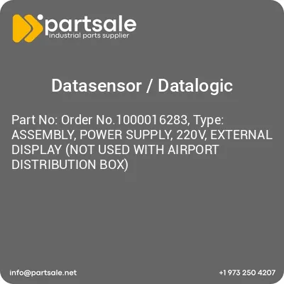 order-no1000016283-type-assembly-power-supply-220v-external-display-not-used-with-airport-distribution-box