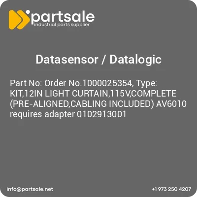 order-no1000025354-type-kit12in-light-curtain115vcomplete-pre-alignedcabling-included-av6010-requires-adapter-0102913001