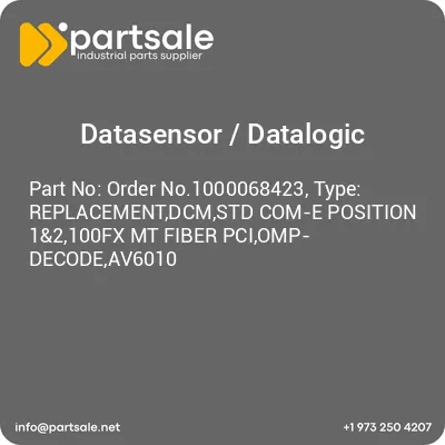 order-no1000068423-type-replacementdcmstd-com-e-position-12100fx-mt-fiber-pciomp-decodeav6010