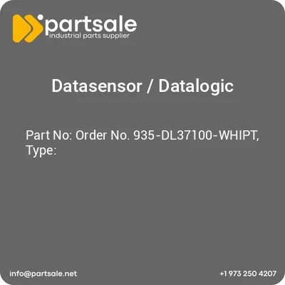 order-no-935-dl37100-whipt-type