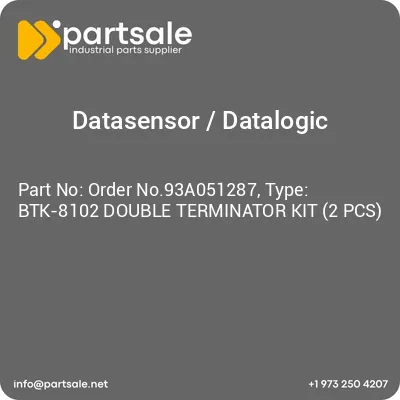 order-no93a051287-type-btk-8102-double-terminator-kit-2-pcs