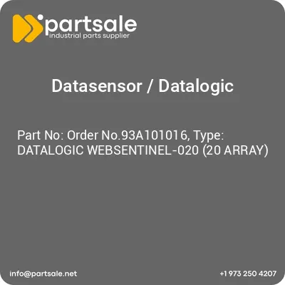 order-no93a101016-type-datalogic-websentinel-020-20-array