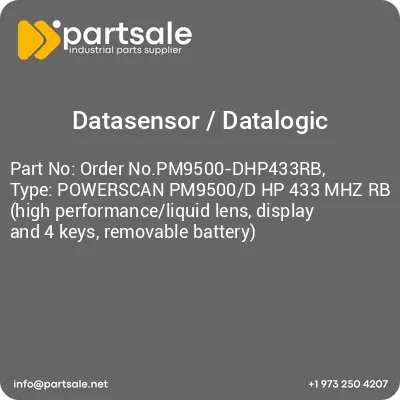 order-nopm9500-dhp433rb-type-powerscan-pm9500d-hp-433-mhz-rb-high-performanceliquid-lens-display-and-4-keys-removable-battery