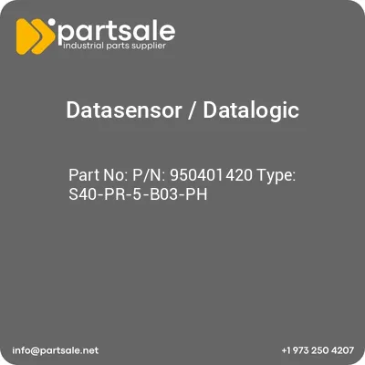 datasensor-datalogic-pn-950401420-type-s40-pr-5-b03-ph