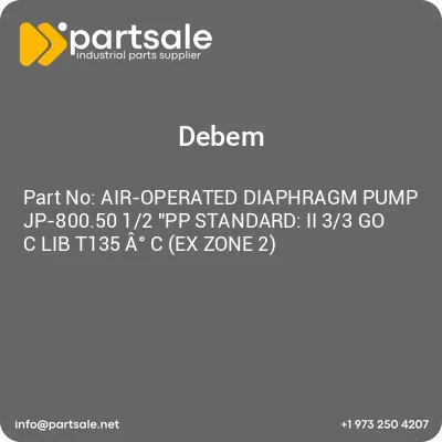 air-operated-diaphragm-pump-jp-80050-12-pp-standard-ii-33-go-c-lib-t135-a-c-ex-zone-2