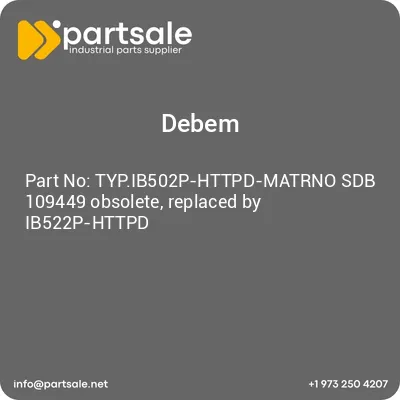 typib502p-httpd-matrno-sdb-109449-obsolete-replaced-by-ib522p-httpd