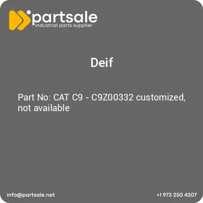 cat-c9-c9z00332-customized-not-available