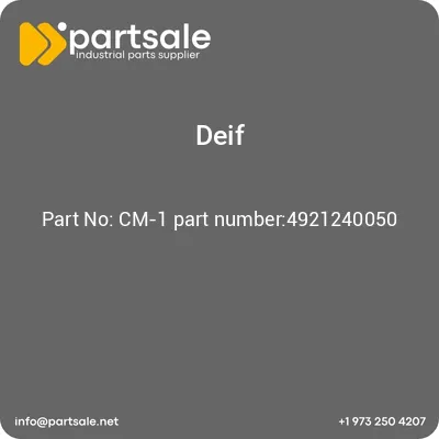 cm-1-part-number4921240050