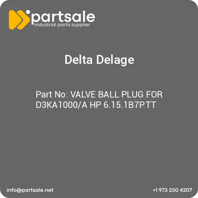 delta-delage-valve-ball-plug-for-d3ka1000a-hp-6151b7ptt