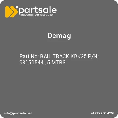 rail-track-kbk25-pn-98151544-5-mtrs