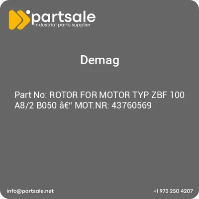 rotor-for-motor-typ-zbf-100-a82-b050-a-motnr-43760569