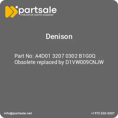 denison-a4d01-3207-0302-b1g0q-obsolete-replaced-by-d1vw009cnjw