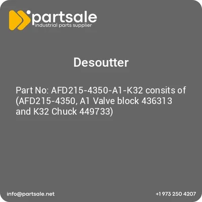 desoutter-afd215-4350-a1-k32-consits-of-afd215-4350-a1-valve-block-436313-and-k32-chuck-449733