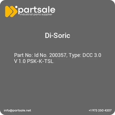 id-no-200357-type-dcc-30-v-10-psk-k-tsl