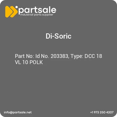 id-no-203383-type-dcc-18-vl-10-polk