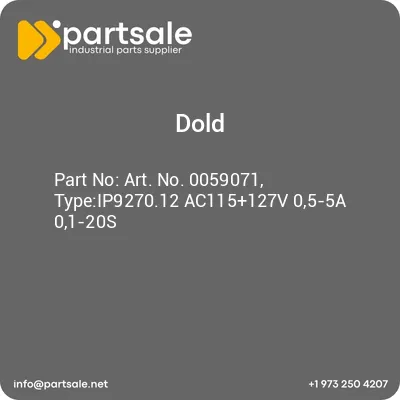 art-no-0059071-typeip927012-ac115127v-05-5a-01-20s