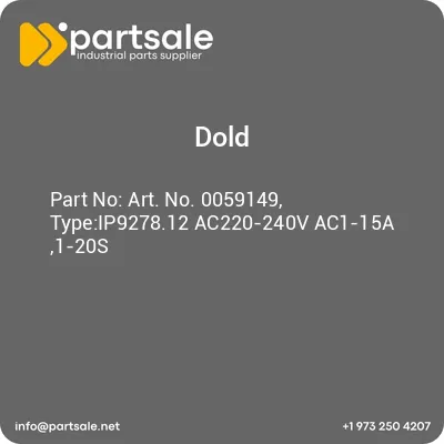 art-no-0059149-typeip927812-ac220-240v-ac1-15a-1-20s