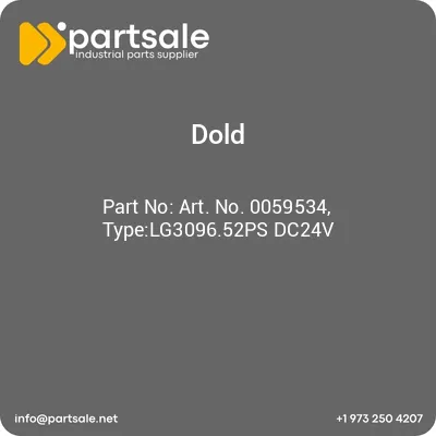 art-no-0059534-typelg309652ps-dc24v