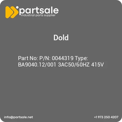 dold-pn-0044319-type-ba904012001-3ac5060hz-415v