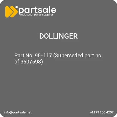 dollinger-95-117-superseded-part-no-of-3507598