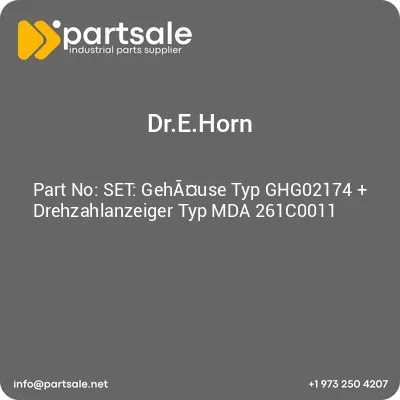 drehorn-set-gehause-typ-ghg02174-drehzahlanzeiger-typ-mda-261c0011