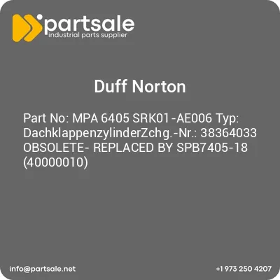mpa-6405-srk01-ae006-typ-dachklappenzylinderzchg-nr-38364033-obsolete-replaced-by-spb7405-18-40000010