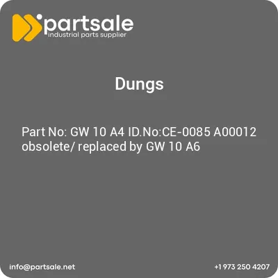 dungs-gw-10-a4-idnoce-0085-a00012-obsolete-replaced-by-gw-10-a6