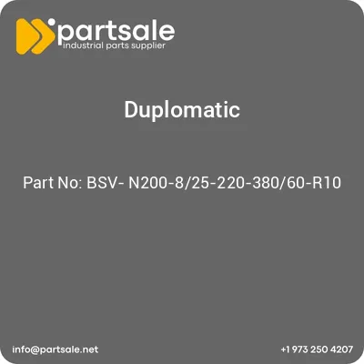 duplomatic-bsv-n200-825-220-38060-r10