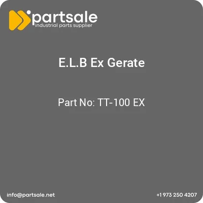 elb-ex-gerate-tt-100-ex