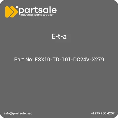 esx10-td-101-dc24v-x279