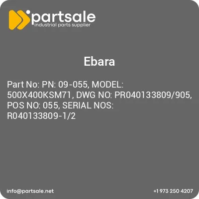 ebara-pn-09-055-model-500x400ksm71-dwg-no-pr040133809905-pos-no-055-serial-nos-r040133809-12