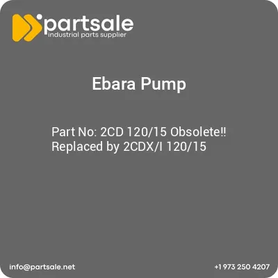 ebara-pump-2cd-12015-obsolete-replaced-by-2cdxi-12015