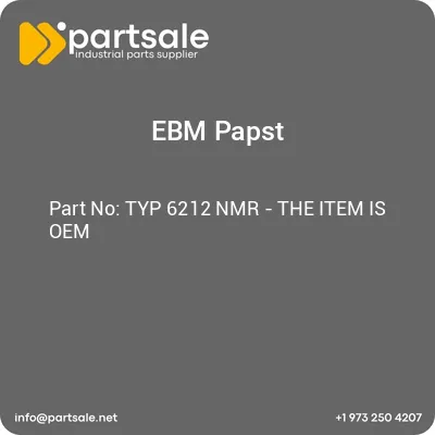 typ-6212-nmr-the-item-is-oem